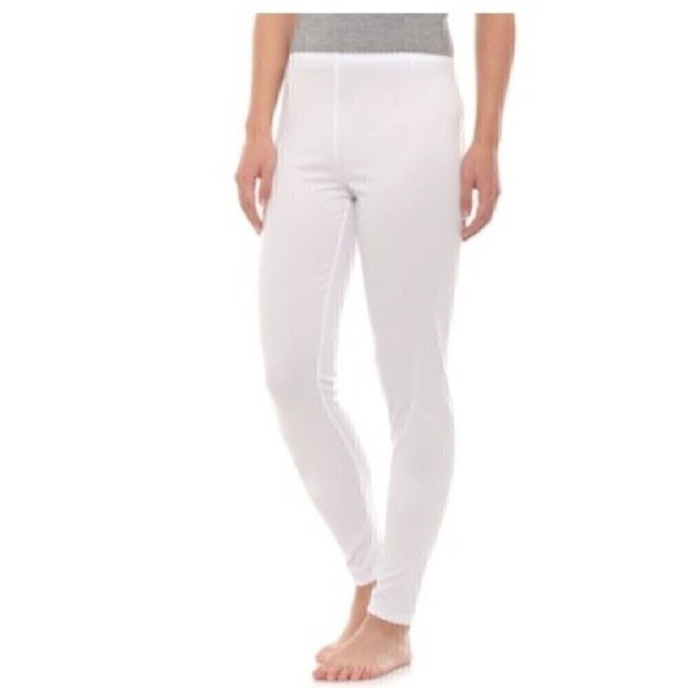 New CUDDL DUDS Climatesmart Leggings extra small in white pants XS
